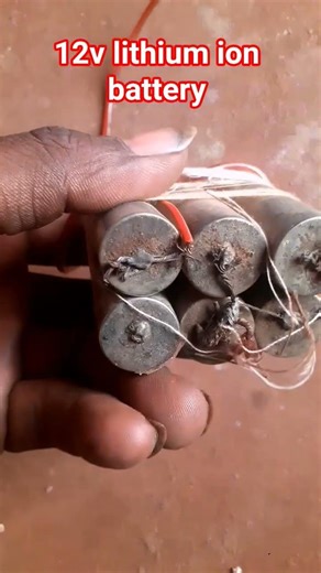 12v lithium ion battery ghar par banaye viral short video #electrical