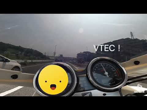 CB400SF Revo(NC42)フル加速！VTECサウンド！TSR×K2tec