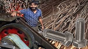 2.9M views · 10K reactions | Production Of Bolts Useing Rusty Iron Bars Rec #factory #manufacturer #industrial #facts #manufacturing #design #industry #fact #factor #fashion #urbex #faction #photography #architecture #wholesale #engineering | Quality skills | Facebook