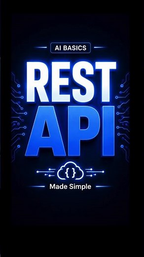 What is Rest API ? (Explained Simply) | AI Basics for Beginners