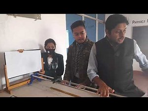 Find focal length of convex lens using distant object method