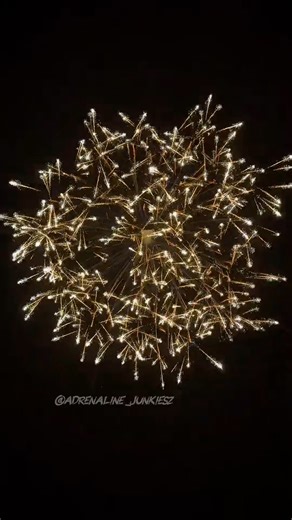 8” inch 200mm shell crackling Crosette 🔥 #pyro #fireworks #vuurwerk