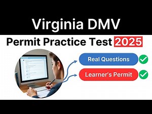 Virginia DMV Permit Practice Test 2025 | Latest Learner’s Permit Questions & Answers