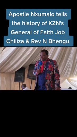 The History of Job Chiliza by Apostle M Nxumalo