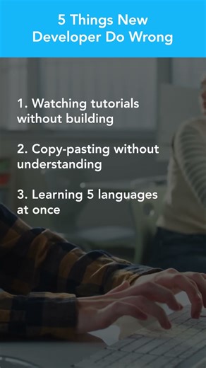 5 Things New Programmers Do Wrong #shorts