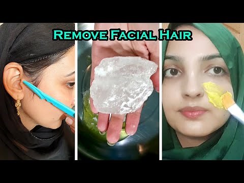 Remove Facial Hair at Home Naturally, No Waxing No Threading - Tips & Misconceptions