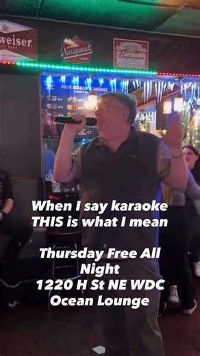 EL WAY on Instagram: "Everybody FREE all night! Grab a mic, grab a drink, and turn up with us for Drunk Karaoke Thursdays 🥃🎶 💸 $5 Luna shots 🥃 $8 Don Julio & Henny shots 🔥 $25 1942 shots 🍾 $150 Luna bottles ⏰ Drink specials until 12AM"