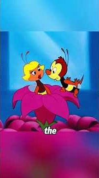 The Skilled Bee and Donald Duck: A Funny Partnership#fyp#usa#little cartoon#anime#cartoon