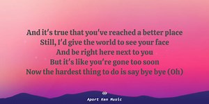 110K views · 1.6K reactions | Bye Bye - Mariah Carey (Lyrics) | Aport Ken Music | Facebook