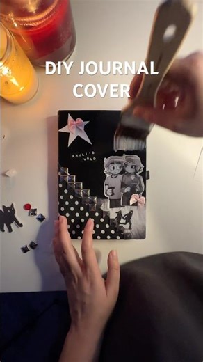 DIY journal cover 📔🖊️☆