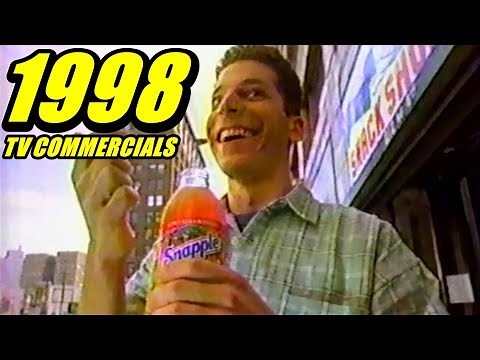Over 50 minutes of 1998 TV Commercials - 90s Commercial Compilation #44