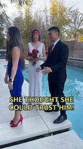 80K views · 107 reactions | Bride does a trust fall with the groom who pranks her This original video was produced by Network Media, LLC and Jason J. | Tips, Tricks & Funny Clips | Facebook