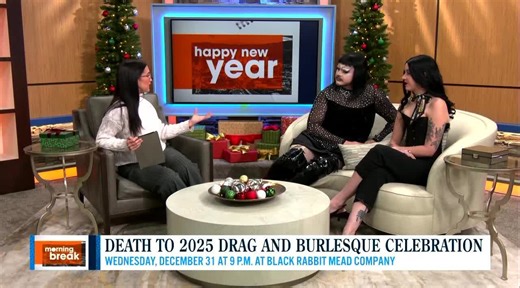 Death to 2025 burlesque and drag party at Black Rabbit Mead