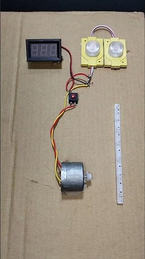 Powering Voltmeter and LED Light With Racked & Gear Generator • DC Motor #dcmotor #tech #shorts