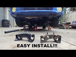 Group N STI Trans Mount Install | subaru wrx