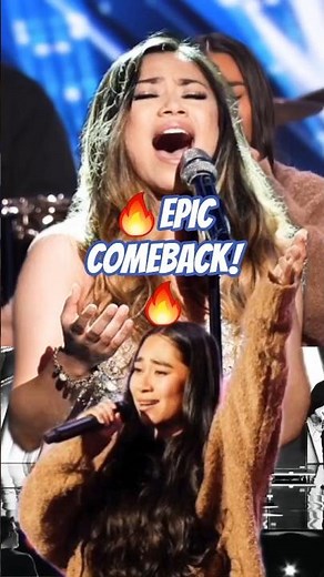 Jessica Sanchez sings "Beautiful Things by Benson Boone for A GOLDEN BUZZER From Sofia #shortsviral