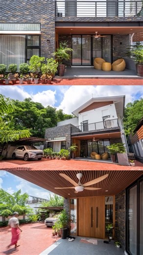 Modern House Design with Nature-Inspired Interiors, Myanmar Architecture