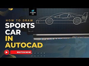 How to design SPORTS CAR in AUTOCAD.