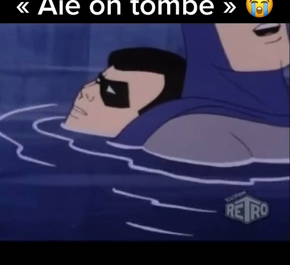 Sauvetage en cascade avec Batman - Doublage hilarant