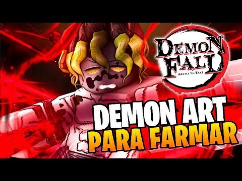 AS 3 MELHORES DEMON ART PARA FARMAR no DEMON FALL | Roblox - GG Games