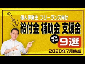 "9 Selected Grants, Subsidies, and Support Funds" for Self-Employed and Freelancers [As of July 2...