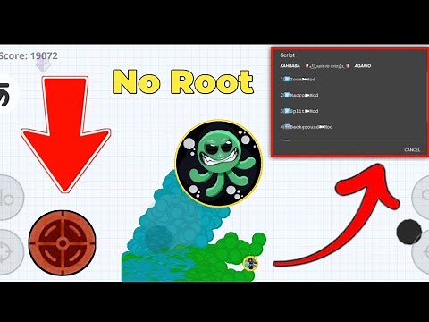 Agario Vip Script Free V 3.0|Zoom|Macro|IPhone Splits|Background|Shop Mods V2.12.0(Agar.io Mobile)