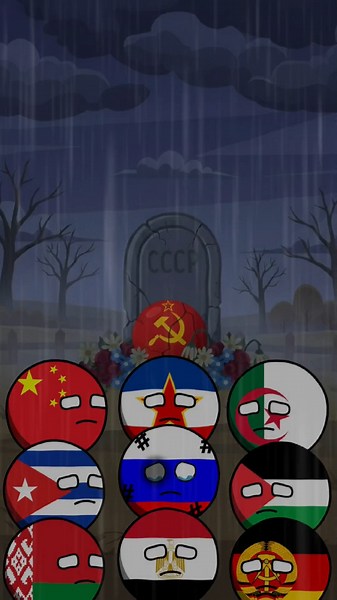 fall of the soviet union #historyballs #countryballs