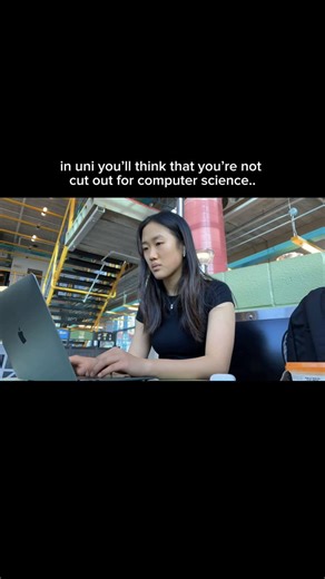 alternative title: in uni you’ll spend 20 hrs on a cs assignment, break down sobbing in the MC stairwell, and want to quit…. it is very important you ignore that thought❤️‍🩹 #softwareengineer #womenincomputerscience #uwaterloo #university
