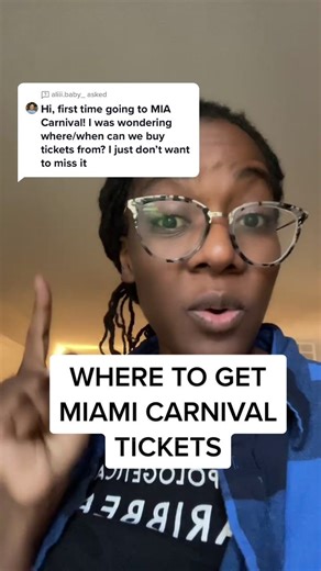 Where to Get Miami Carnival Tickets