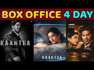 kaantha movie box office collection day 4 , Dulquer Salmaan, Bhagyashree Borse