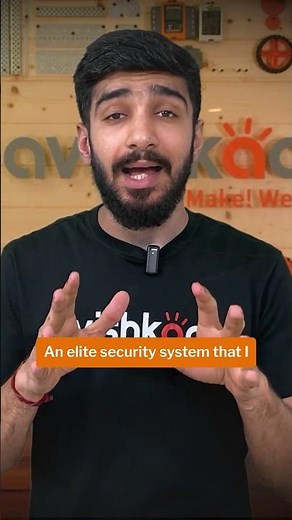How to Build a Smart Home Security System 🔐 | Avishkaar Makerboard 3.0