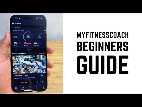 MyFitnessCoach - Complete Beginners Guide