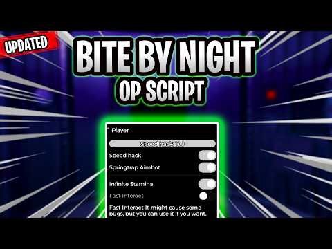 Bite By Night Script Pastebin 2026 | Aimbot + Infinite Stamina + Auto Fix Generators