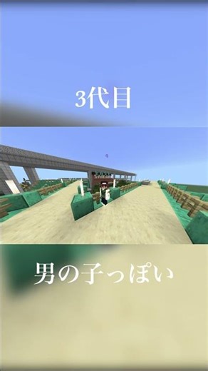 皆さんはどれが好きですか？【スカコンの移り変わり】 #minecraft#マイクラ#マインクラフト#スキン