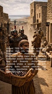 Before legends and war, Troy was a powerful city guarding one of the most valuable trade routes on Earth. #AncientTroy #BronzeAge #AncientHistory #LostCivilizations #HistoryReels | BuzzBilt Gazette