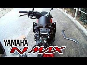 Short guide - How to remove the front part of the Yamaha Nmax