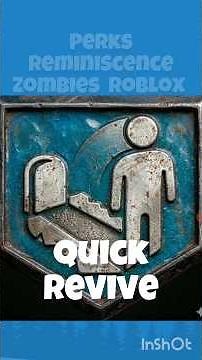 Explicando las Características, Funciones y Habilidades de Quick Revive Reminiscence Zombies #roblox