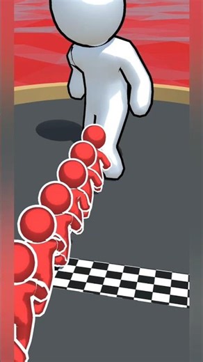 Color Merge runner 🏃‍♂️ lvl 64 #shorts #gamingwithrabia #colormergerunner