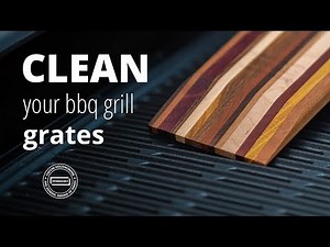 How to use a wood scraper to clean your bbq grill grates