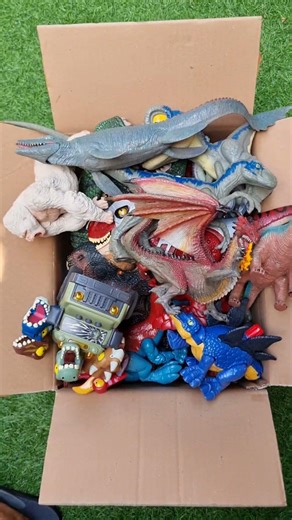 Dinosaur Jurassic World Toy In The Box ASMR Review