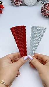 3.6M views · 40K reactions | Christmas Craft Ideas Handmade Decoration✨❄️ #tutorial #craft #diy #craftseasydiy #Christmas | DIY Easy Crafts | Facebook