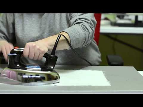 Adding Stabilizer for Hand Embroidery