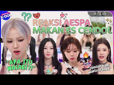 [WORLD-CLASS K-DOL] Bingsu ♥ aespa = 10 Out of 10 Honestly