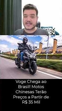 New Chinese Motorcycle Brand in Brazil: Voge Confirms Prices and Models #voge #ds900x #ds525x #sr3