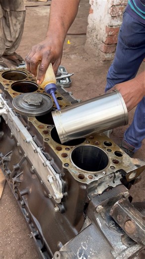 Sleeve’ Cylinder Engine Liner, Installation #liner #engine #sleeve