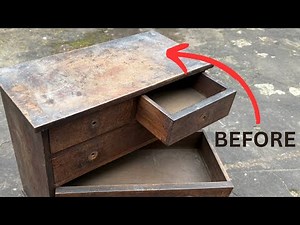 Restoring the Worlds Smallest Chest of Drawers | Furniture Makeover