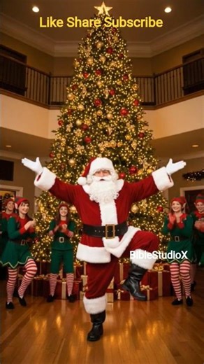 Santa ABCD Dance 🎅🔥 | Fun Shorts #abcd #santaclaus #christmas #dance #shorts #usachristian #ymca