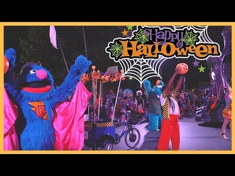 Sesame Street Halloween Party Parade at Sesame Place