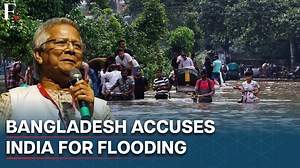 #FPVideo: Heavy rainfall and severe flooding have wreaked havoc in border areas of Bangladesh. In the latest, an advisor to Dhaka's interim government blamed India for floods in Bangladesh. The Bangladesh official accused India of "non-cooperation" and an "anti-Bangladesh" policy. In a press briefing, the official blamed India for opening a dam in Tripura without prior warning or time to prepare. The Indian government has reportedly warned Bangladesh against any misplaced narratives. In a statem