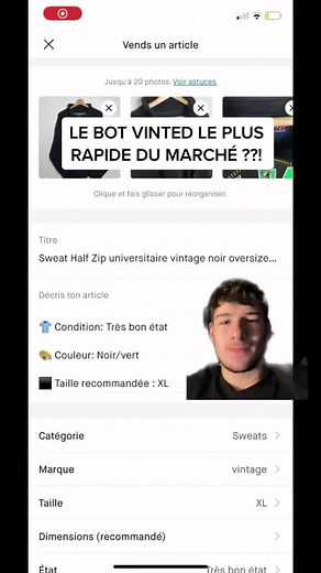 Le bot Vinted le plus rapide du marché !